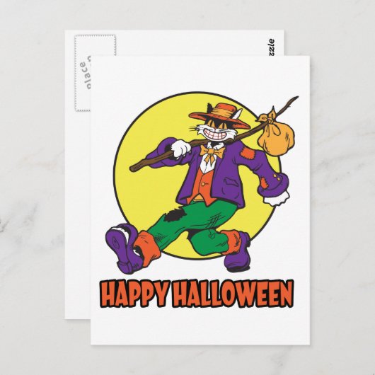 Coole Katze! Postkarte (Vorne/Hinten)