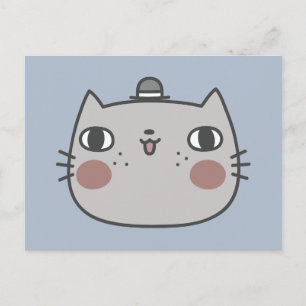 Coole Katze Postkarte