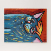 Coole Katze Puzzle (Horizontal)