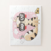 Coole Katze Puzzle (Vertikal)