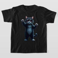 Coole Katze Rock Tänzer Shirt | Lustiges Tier Musi