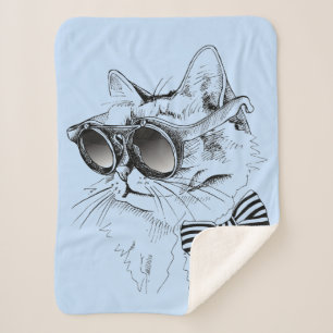 Coole Katze Sherpadecke