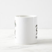 Coole Katze Skooter Tassen-eine Kaffeetasse (Mittel)