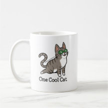 Coole Katze Skooter Tassen-eine