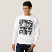 Coole Katze Sweatshirt (Vorne ganz)