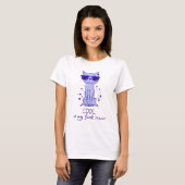 Coole Katze T-Shirt (Vorne ganz)