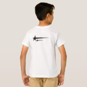 coole Katze T-Shirt (Schwarz voll)