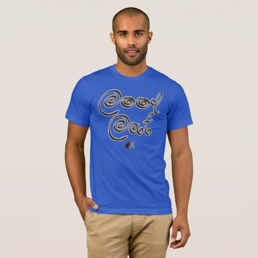 Coole Katze T-Shirt (Vorne ganz)