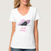 Coole Katze T-Shirt (Vorderseite)