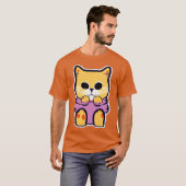 Coole Katze T-Shirt (Vorne ganz)