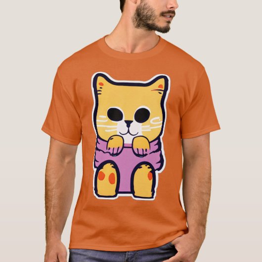 Coole Katze T-Shirt (Vorderseite)