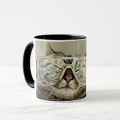 Coole Katze Tasse (Vorderseite Links)