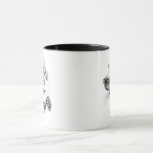 Coole Katze Tasse (Zentrum)