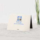 Coole Katze und Gitarre zum Geburtstag Karte (Rückseite)