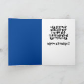 Coole Katzen auf der Geburtstagskarte Karte (Innenseite)