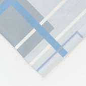 Coole Katzen-Blues Fleecedecke (Ecke)