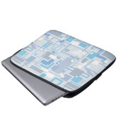 Coole Katzen-Blues Laptopschutzhülle (Vorne Knopf)