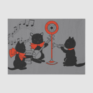 Coole Katzen - Geschenkpapier Seidenpapier