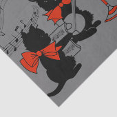 Coole Katzen - Geschenkpapier Seidenpapier (Ausschnitt)