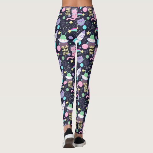 Coole Katzen Leggings (Rückseite)