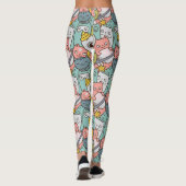 Coole Katzen Leggings (Rückseite)
