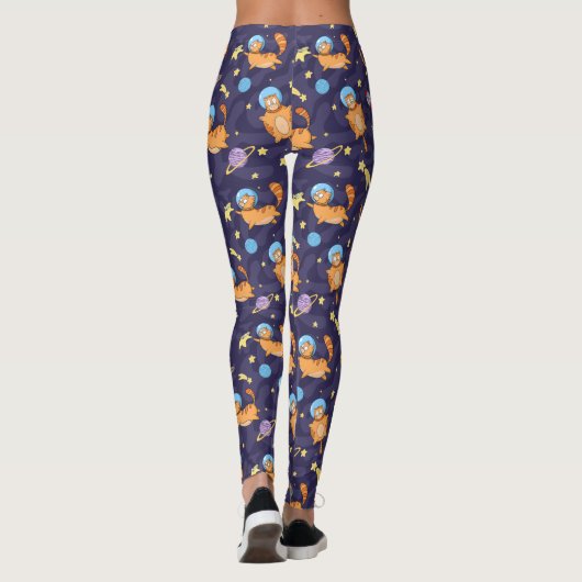 Coole Katzen Leggings (Rückseite)