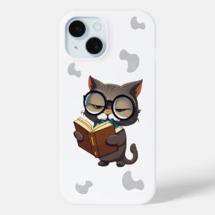 Coole Katzen mit Brille lesen Case-Mate iPhone Hülle