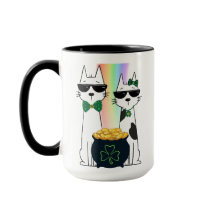 Coole Katzen mit Goldtopf