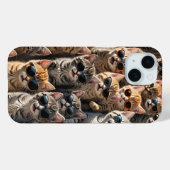 Coole Katzen mit Sonnenbrille Case-Mate iPhone Hülle (Rückseite (Horizontal))