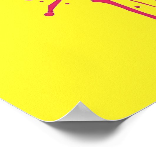 Coole Katzen: "Nenn mich Apollo!" Poster (Ecke)