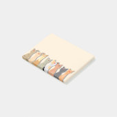 Coole Katzen Post-it Klebezettel (angewinkelt)