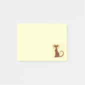 Coole Katzen-Post-Itanmerkungen Post-it Klebezettel (Vorderseite)