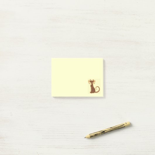 Coole Katzen-Post-Itanmerkungen Post-it Klebezettel (Auf Schreibtisch)