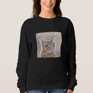 Coole Katzen Sonnenbrille Master Challenge Sweatshirt