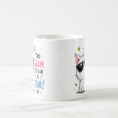 Coole Katzen-Sonnenbrillen-Design Kaffeetasse (Mittel)