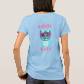 Coole Katzen T - Shirt (Rückseite)
