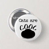 Coole Katzenauflage Button (Vorne & Hinten)