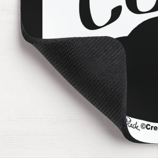 Coole Katzenauflage Mousepad (Ecke)