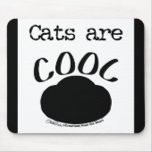 Coole Katzenauflage Mousepad (Vorne)