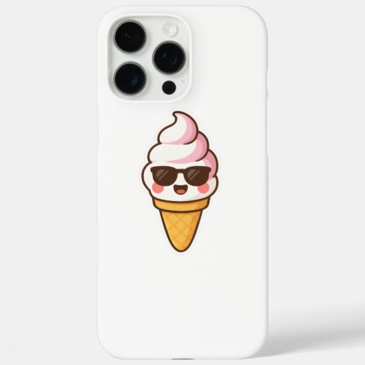 Coole Kawaii Ice Creme Case-Mate iPhone Hülle (Rückseite)