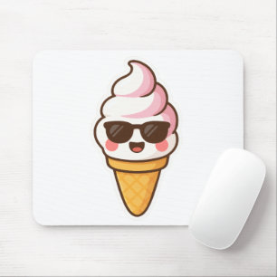 Coole Kawaii Ice Creme Mousepad