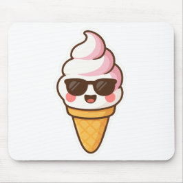 Coole Kawaii Ice Creme Mousepad
