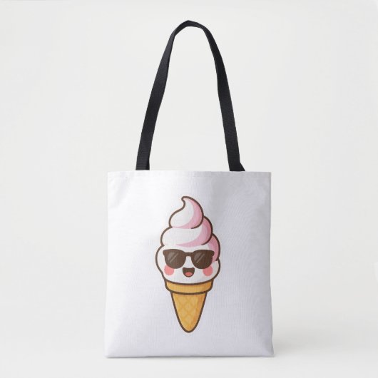 Coole Kawaii Ice Creme Tasche (Vorderseite)
