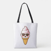 Coole Kawaii Ice Creme Tasche (Rückseite)