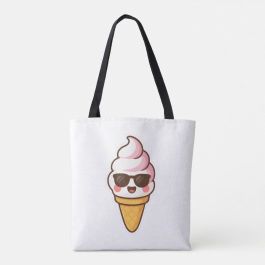 Coole Kawaii Ice Creme Tasche (Rückseite)