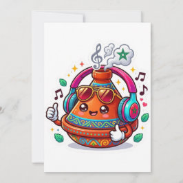 Coole Kawaii Marokkanische Tajine Einladung