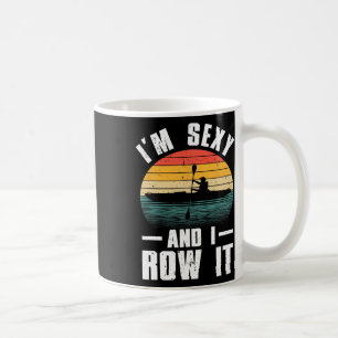 Coole Kayak-Kunst für Männer Frauen Kayaker Rudern Kaffeetasse