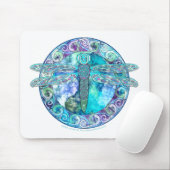 Coole keltische Libelle Mousepad (Mit Mouse)