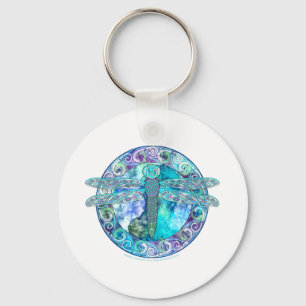 Coole keltische Libelle Schlüsselanhänger