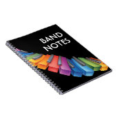 Coole Keyboard-Musik Notizblock (Rechte Seite)